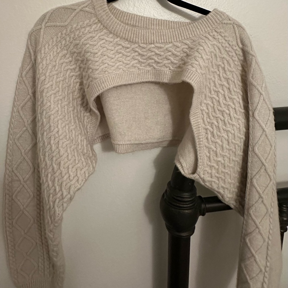 H&M Cream Sweater